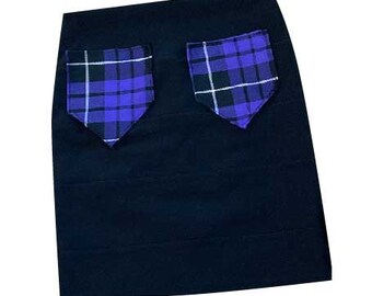 Unique Tartan Pocket Skirt