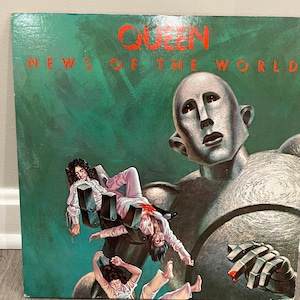 Original 1976 Queen News of the World Elektra Records