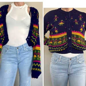 vintage 1980’s UNITED COLORS of BENETTON cardigan