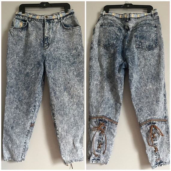 Vintage 80’s Stefano Highwaisted Jeans - size 34 - image 1