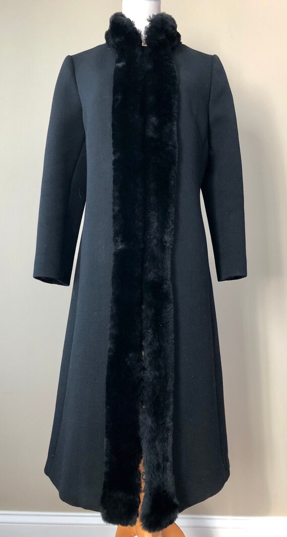 vintage 60’s STRUCTURED PRINCESS COAT - small - image 4