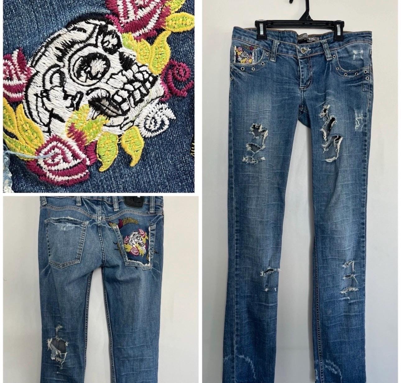 Ed Hardy Vintage Jeans - Etsy