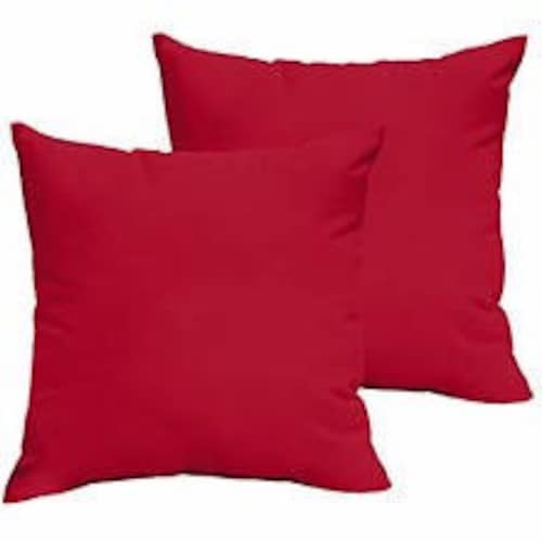 Sunbrella Jockey Red Pillow Cover Outdoor Pillow Cover Etsy