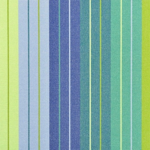 Sunbrella Seville Seaside pillow covers , Outdoor pillow cover , stripped pillow covers , blue and green striped accent pillow cover .