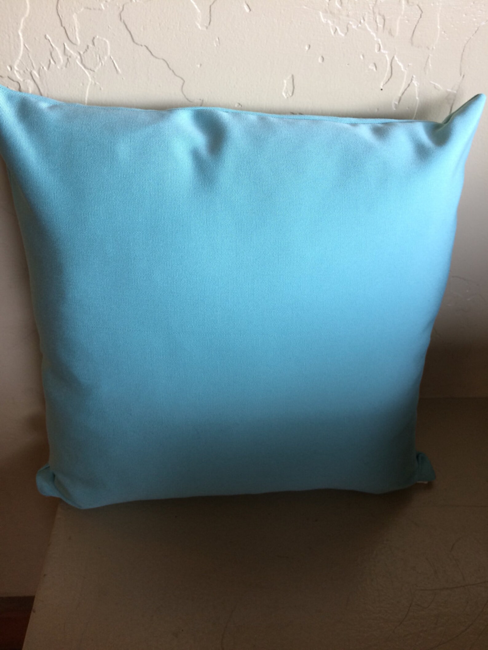 Sunbrella Pillow Cover. Sunbrella Canvas Glacier Fabric. Etsy