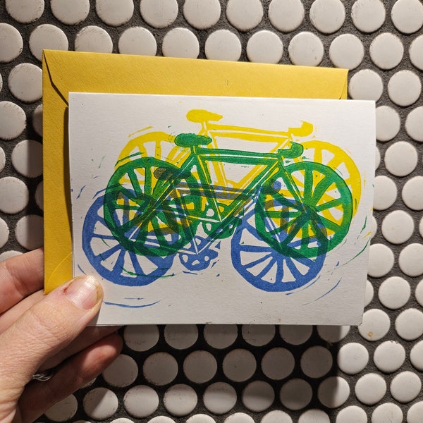 Bike Rack 5 Greeting Card Bundle