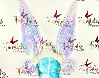 Periwinkle Inspired Fairy Wings / Fairy Wings similar to Periwinkle and Tinkerbell / Fairy Wings Adult / Adult Fairy Wings / Faerie Wings