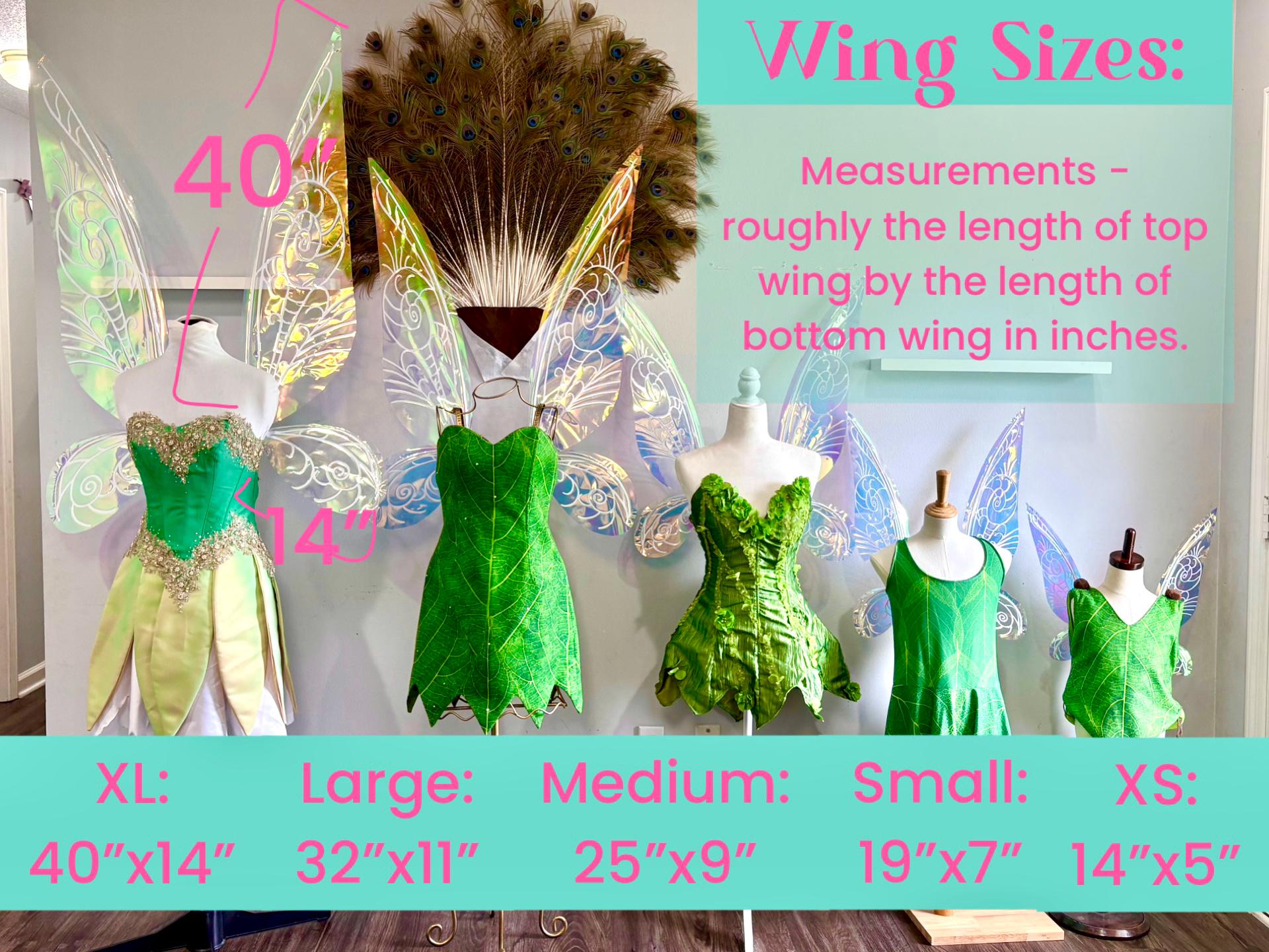 Iridessa Inspired Fairy Wings / Fairy Wings Similar to Iridessa / Fairy  Wings Adult / Adult Fairy Wings / Faerie Wings / Light Fairy Wings - Etsy  Israel, image size:1920x1440