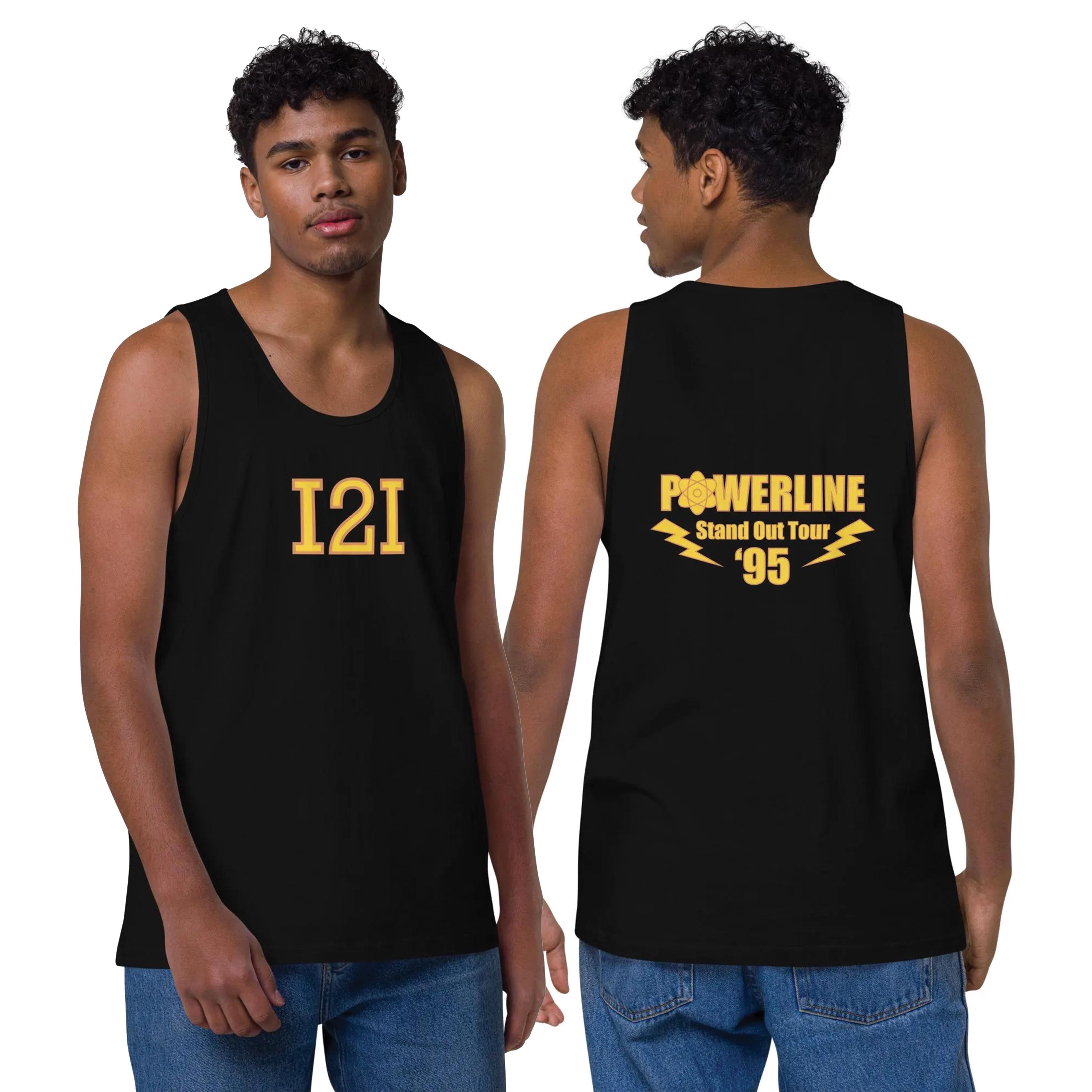 Men's Powerline Inspired Tank Top / Powerline Tank Top / Powerline Shirt / Goofy Movie Shirt / Goofy Movie Tank Top / Stand Out Tour Shirt