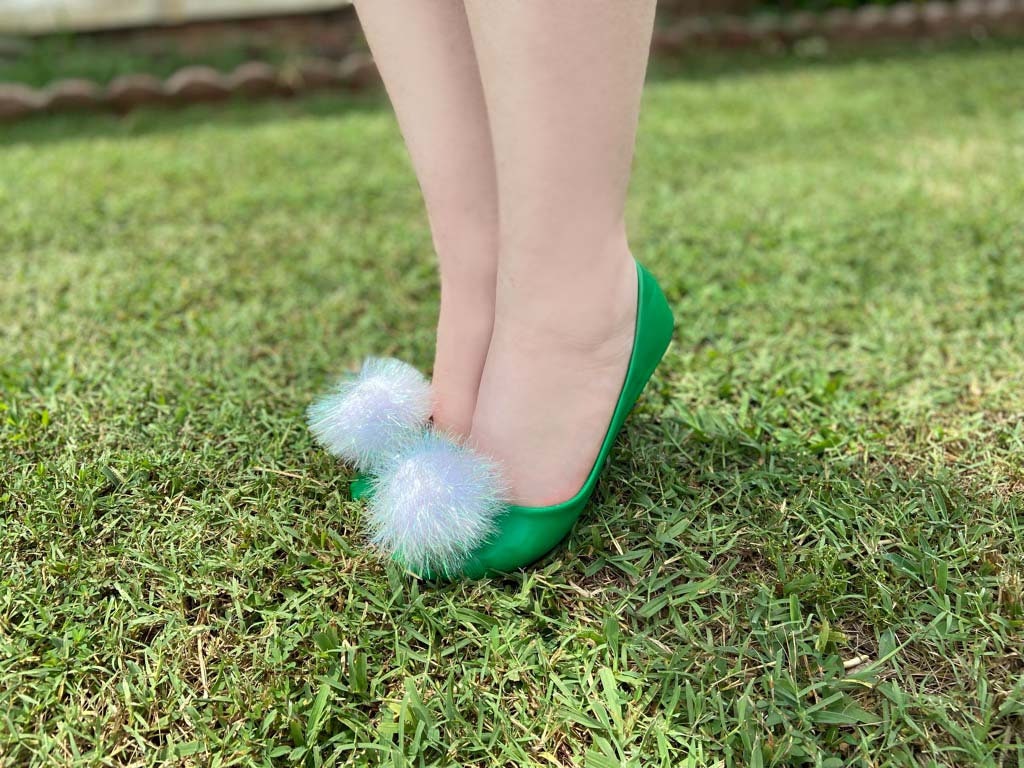 Clips para zapatos de Campanilla / Clips para zapatos de Campanilla / Clips  para zapatos de color bígaro / Clips para zapatos con pompones de  Campanilla / Bolas de esponja de Campanilla - Etsy México, image size:1024x768