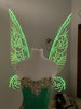 Glow-In-The-Dark Tinkerbell Inspired Fairy Wings / Fairy Wings similar to Tinker Bell / Fairy Wings Adult / Glow In The Dark Wings / 