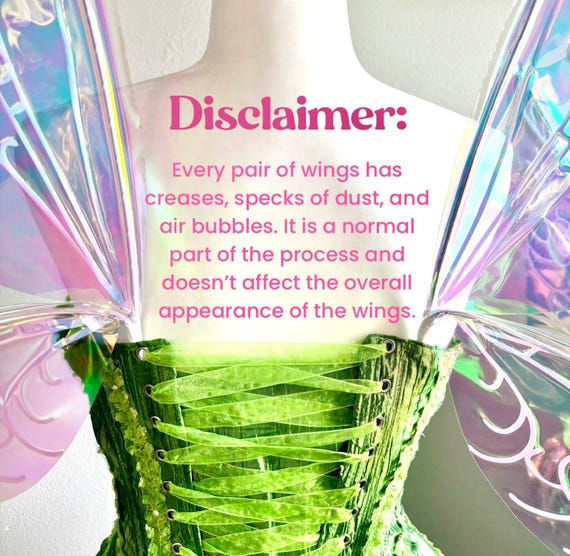 ティンカーベル映画からインスピレーションを得たボブル風妖精の羽