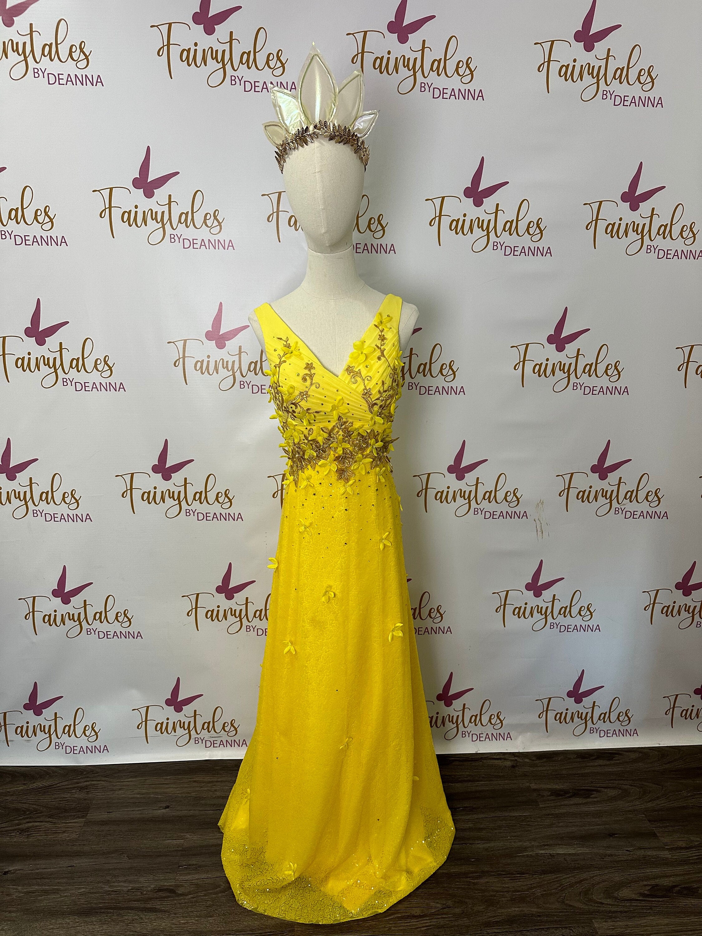 Vestido Queen Clarion Corona Vestido formal amarillo Vestido elegante amarillo Vestido de fiesta amarillo Vestido de regreso a casa amarillo Vestido de hadas amarillo Etsy Mexico