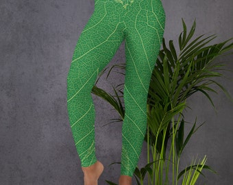 Tinker Bell Leggings / Leaf Leggings / Women's Leggings