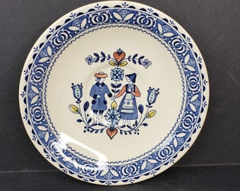 Vintage Staffordshire Johnson Bros Ironstone Heart and Flowers Saucer Made in England Multiples Available