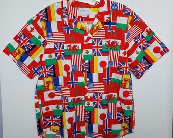 epcot flag shirt