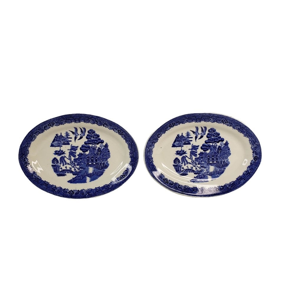 Wood and sons blue willow - Etsy 日本