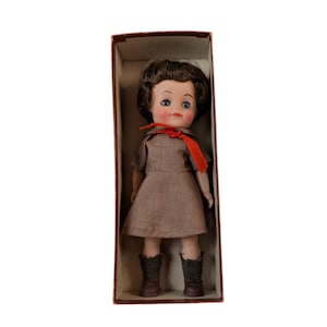 ビンテージ エファンビー ガール スカウト ドール ブラウン effanbee Effanbee Doll Girl Scout - Etsy