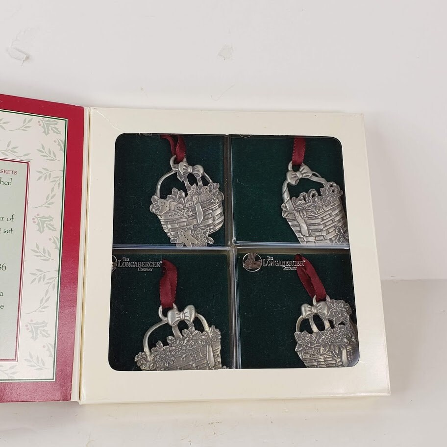 ヴィンテージ ロンガバーガー バスケット オーナメント 記念クリスマス