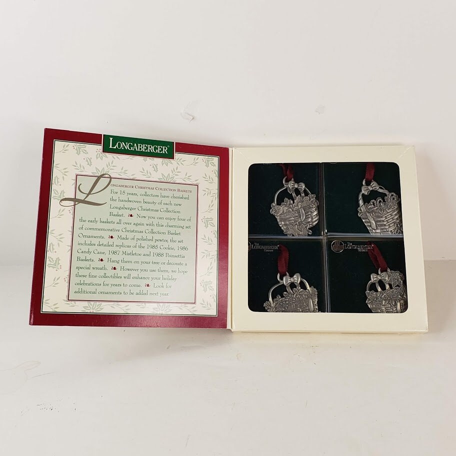 ヴィンテージ ロンガバーガー バスケット オーナメント 記念クリスマス