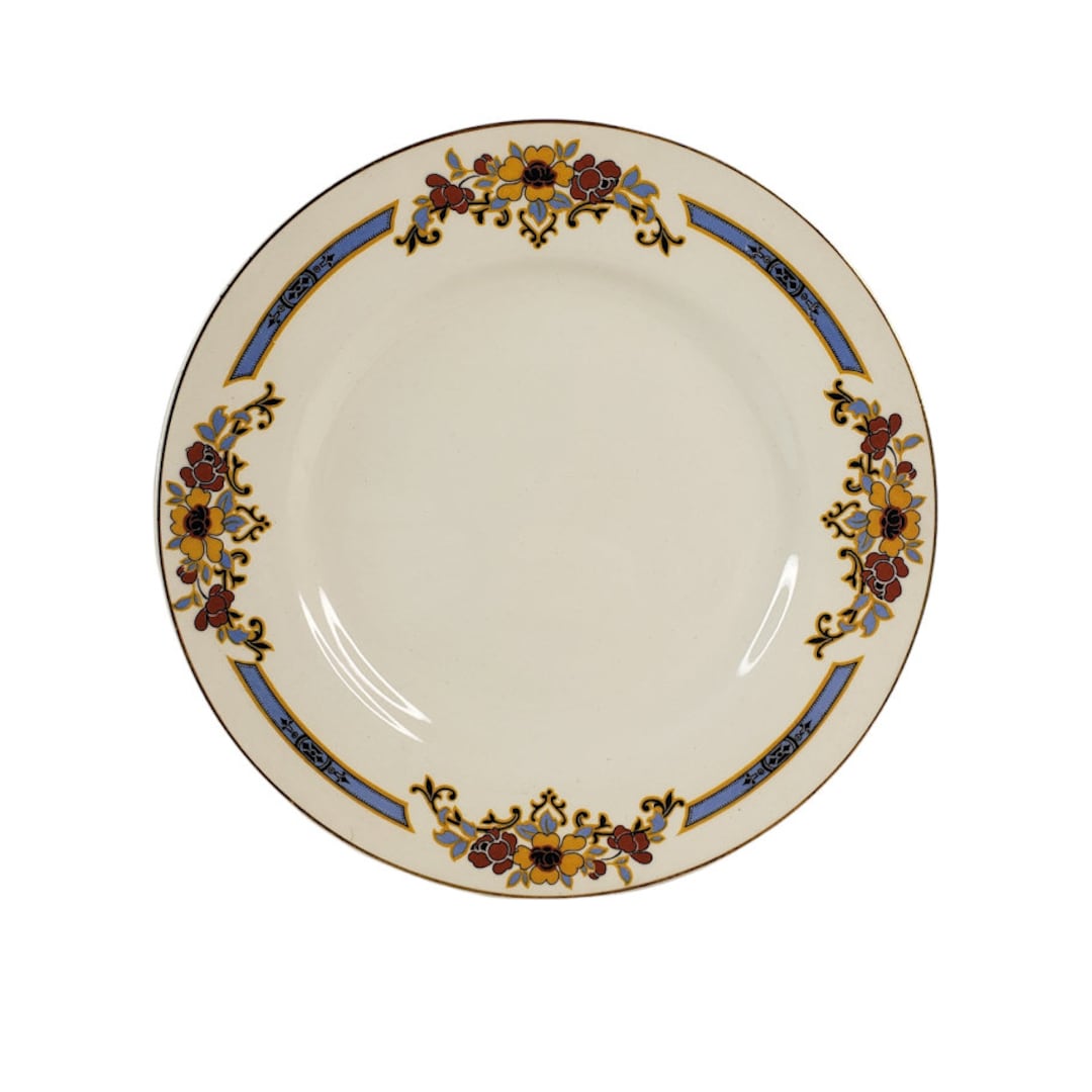 Vintage J & G Meakin Pottery Dinnerware Dessert Plate Bedford Pattern ...