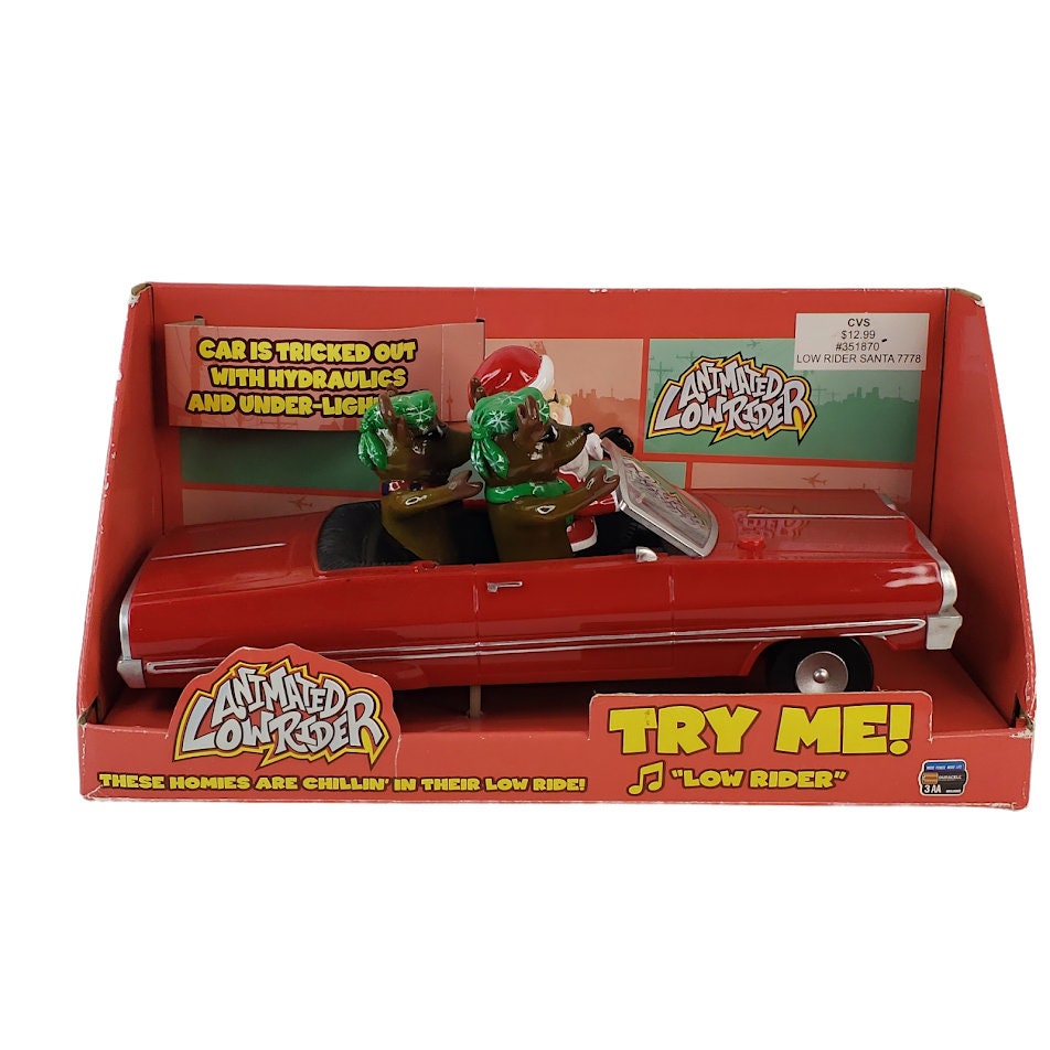 Vintage Gemmy Animated Lowrider Santa Christmas Car Tricked - Etsy UK Vintage Gemmy Animated Lowrider Santa Christmas Car Tricked - Etsy UK