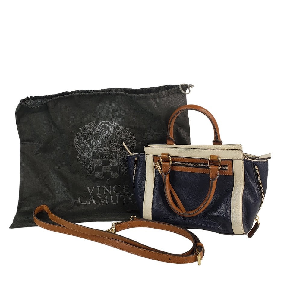 Vince Camuto Convertible Crossbody Bag Pebble Leather VC 