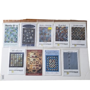 Vintage Quilt Patterns 9 Mixed Designs New Old Stock Lot 3