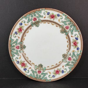 Vintage Royal Cauldon Porcelain Salad Plate Made in England 8 3/4&quot;