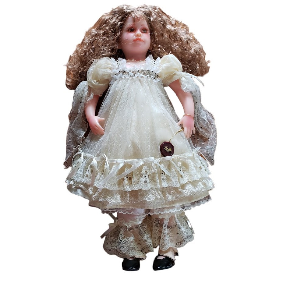 Poupée résine Mundia Paris 301-12 hauteur 75cm resin doll