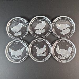 Val St Lambert Bird Crystal - Etsy