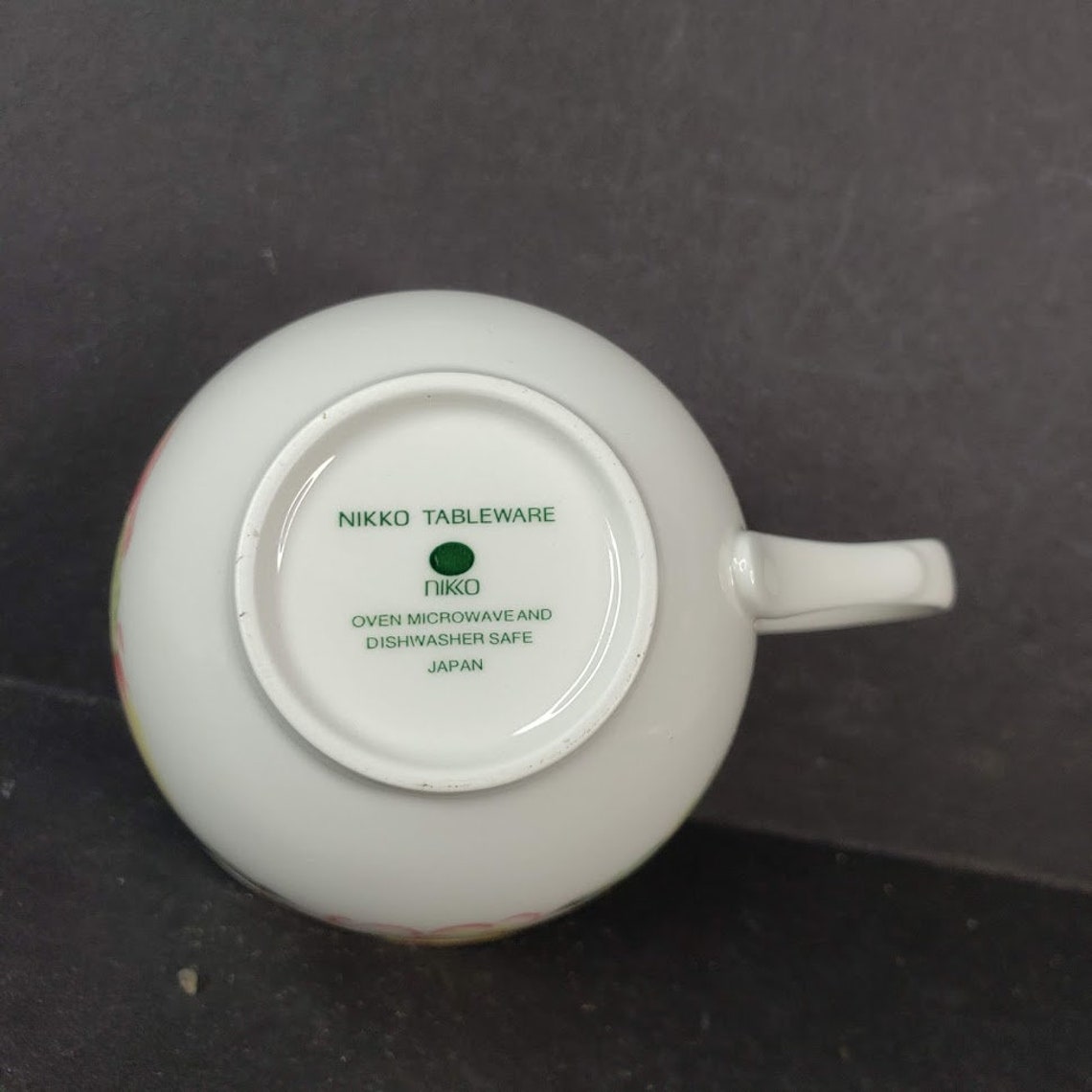 Vintage Nikko Tableware Rose Pattern Tea Cups and Saucers 2 Etsy