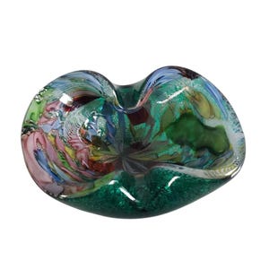 イタリア製　ムラーノガラス灰皿 Murano glass ashtray - Etsy 日本