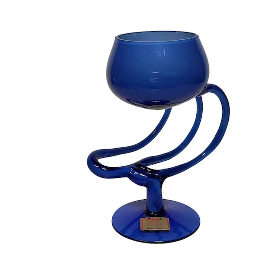 Joska Design Vase Wine Glass Hand Blown Silberberg Kristall