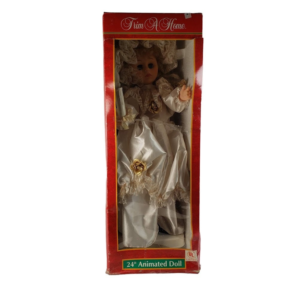 Trim A Home Animated Christmas Doll 24