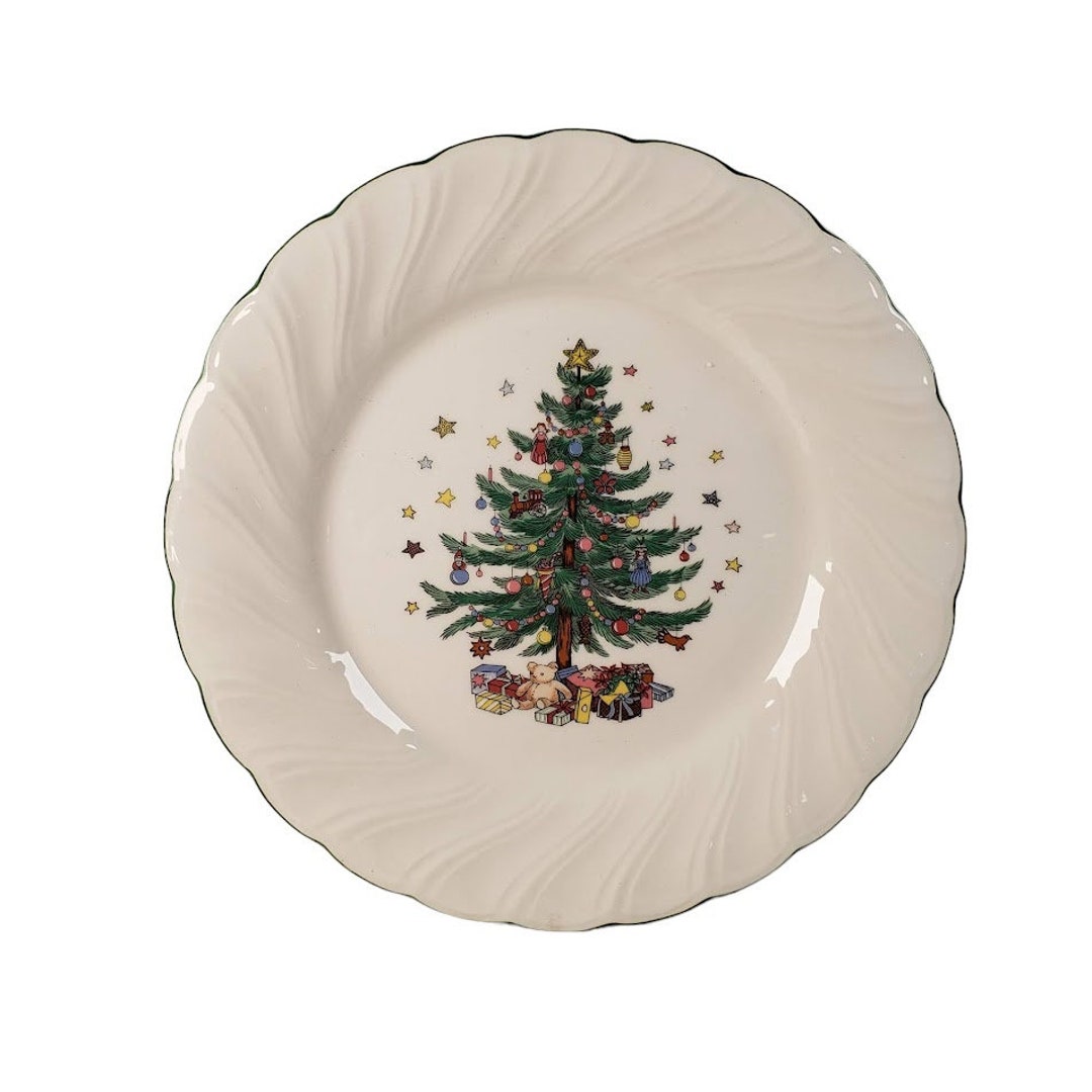 Nikko Happy Holidays Dinner Plate Christmas Tree 10 5/8 Etsy
