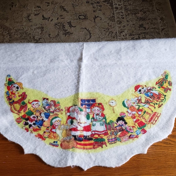 Elves Tree Skirt Etsy