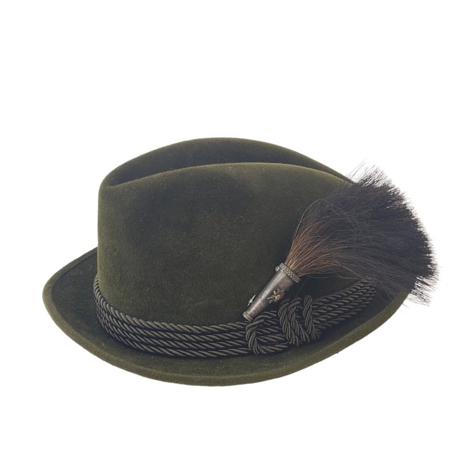 Authentic Men's Bavarian Alpine Hat Wallis Gunrodt Hute