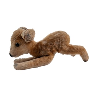 Vintage Steiff Fawn Deer Jungreh Mohair Button in Ear Made in Germany Fair Condition