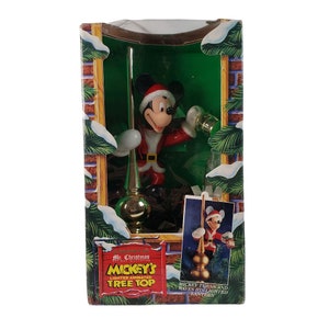 Mr christmas mickey mouse tree topper Outlet