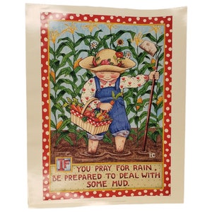 Mary Engelbreit Posters Good to Be Queen and If You Pray for - Etsy