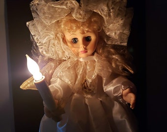 Trim A Home Animated Christmas Doll 24