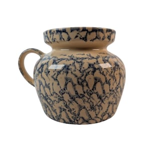 RRPC Spongeware Bean Pot Crock Robinson Ransbottom Roseville Ohio USA No Lid