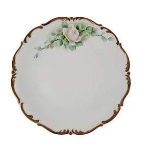 Vintage Tirschenreuth Bavaria Dinner Plate Signed Sara Maisano Made in Germany 1962