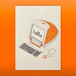 Imac g3 poster - Etsy 日本