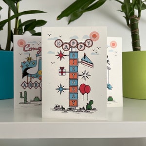 Happy Birthday greeting card