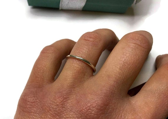 Plain round best sale ring