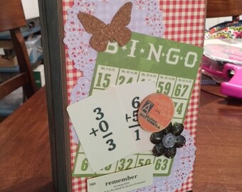 Paper bag style scrapbook Complete Vintage country Dime store theme