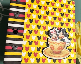 Mickey & Minnie Mini Scrapbook Just add pics
