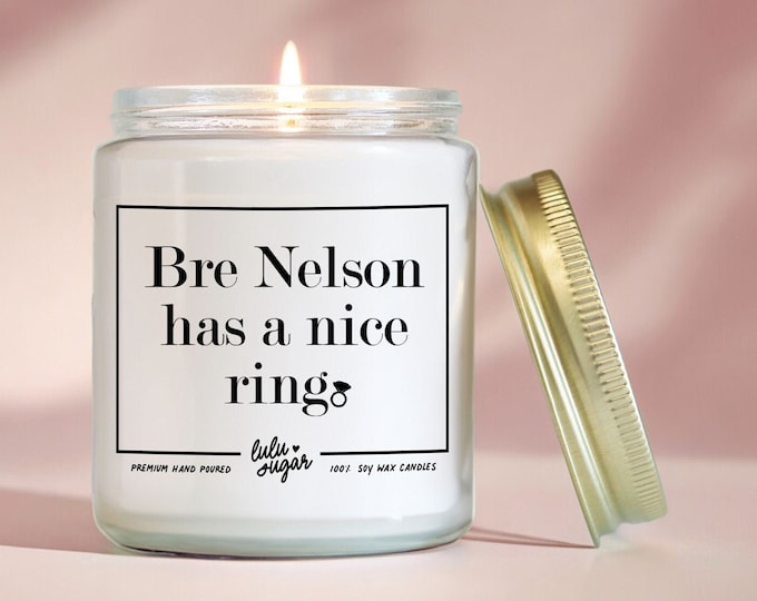 Personalized Engagement Gifts, Bridal Shower Gifts, Bride to be Gifts, Engagement Candles, Best Friend Engagement Gift, Engagement Gift Idea